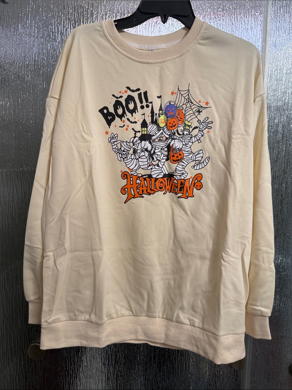 Disney Characters Halloween Sweatshirt for Women